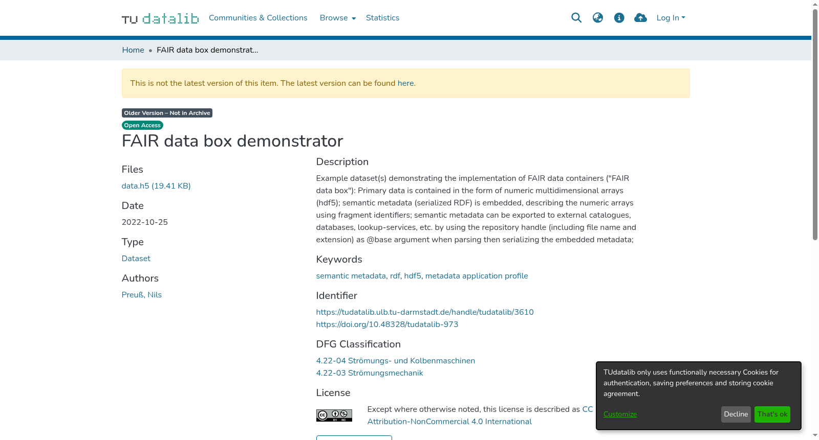 FAIR data container 数据集图片