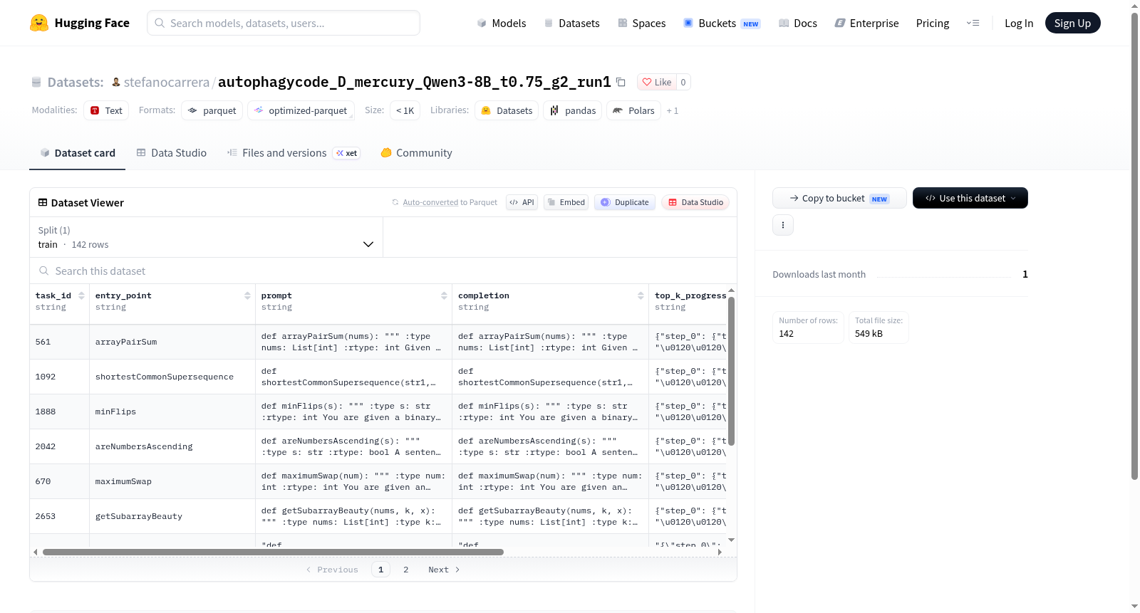 stefanocarrera/autophagycode_D_mercury_Qwen3-8B_lr0.0001_c142_trust_t0.75_g3_run1 数据集图片