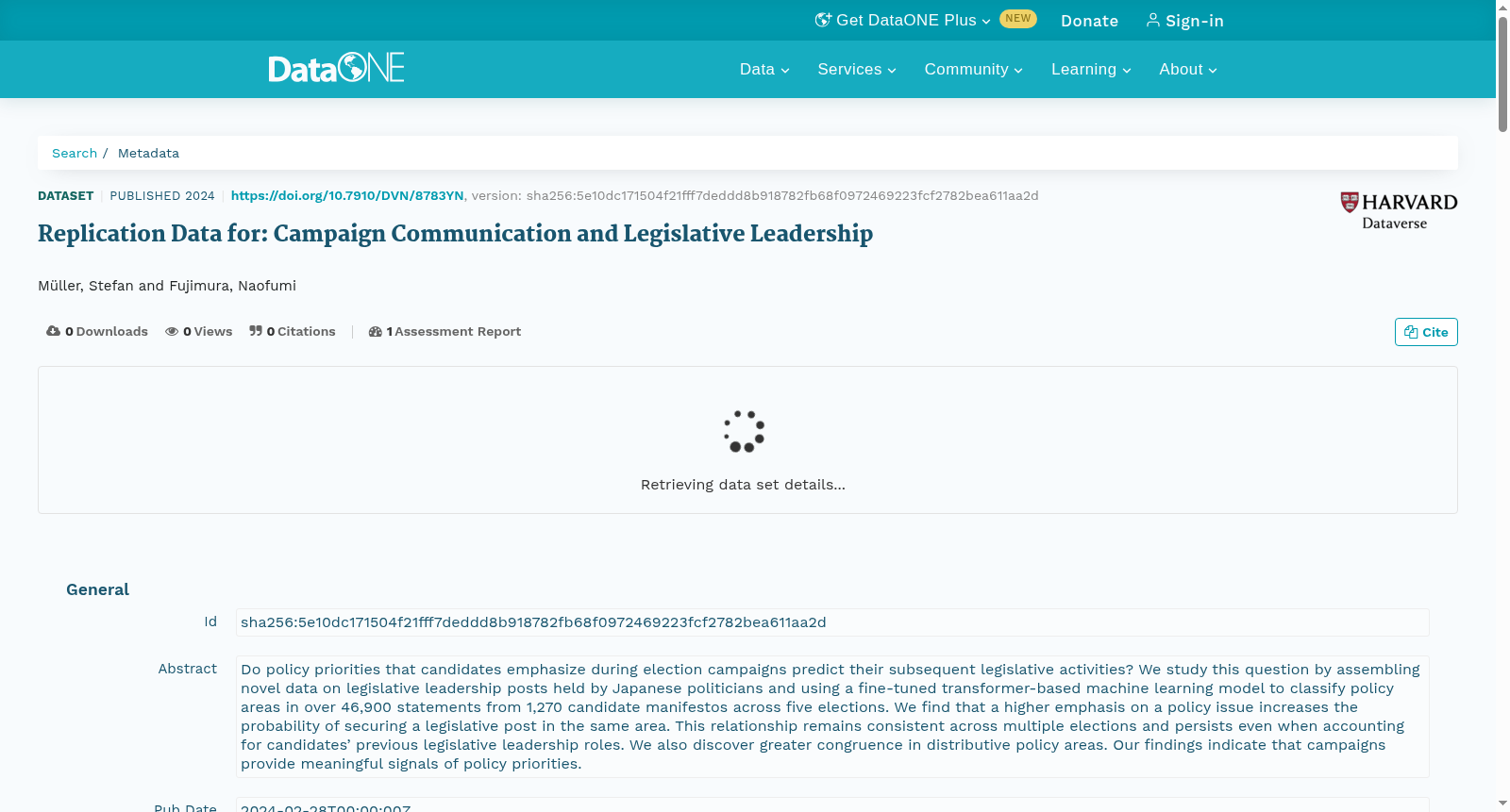 Replication Data for: Campaign Communication and Legislative Leadership 数据集图片