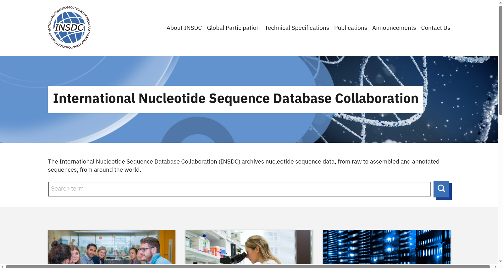International Nucleotide Sequence Database Collaboration (INSDC) 数据集图片