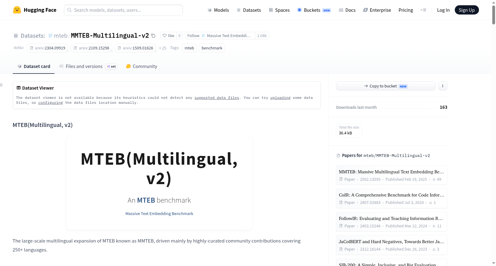 mteb/MMTEB-Multilingual-v2 数据集图片