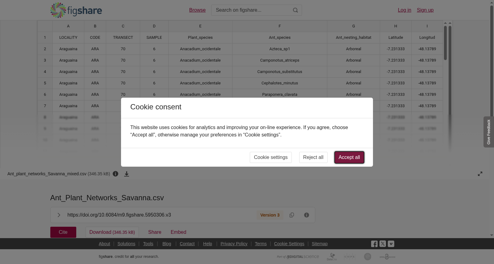 Ant_Plant_Networks_Savanna.csv 数据集图片