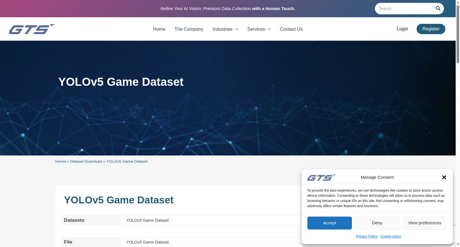 YOLOv5 Game Dataset. 数据集图片