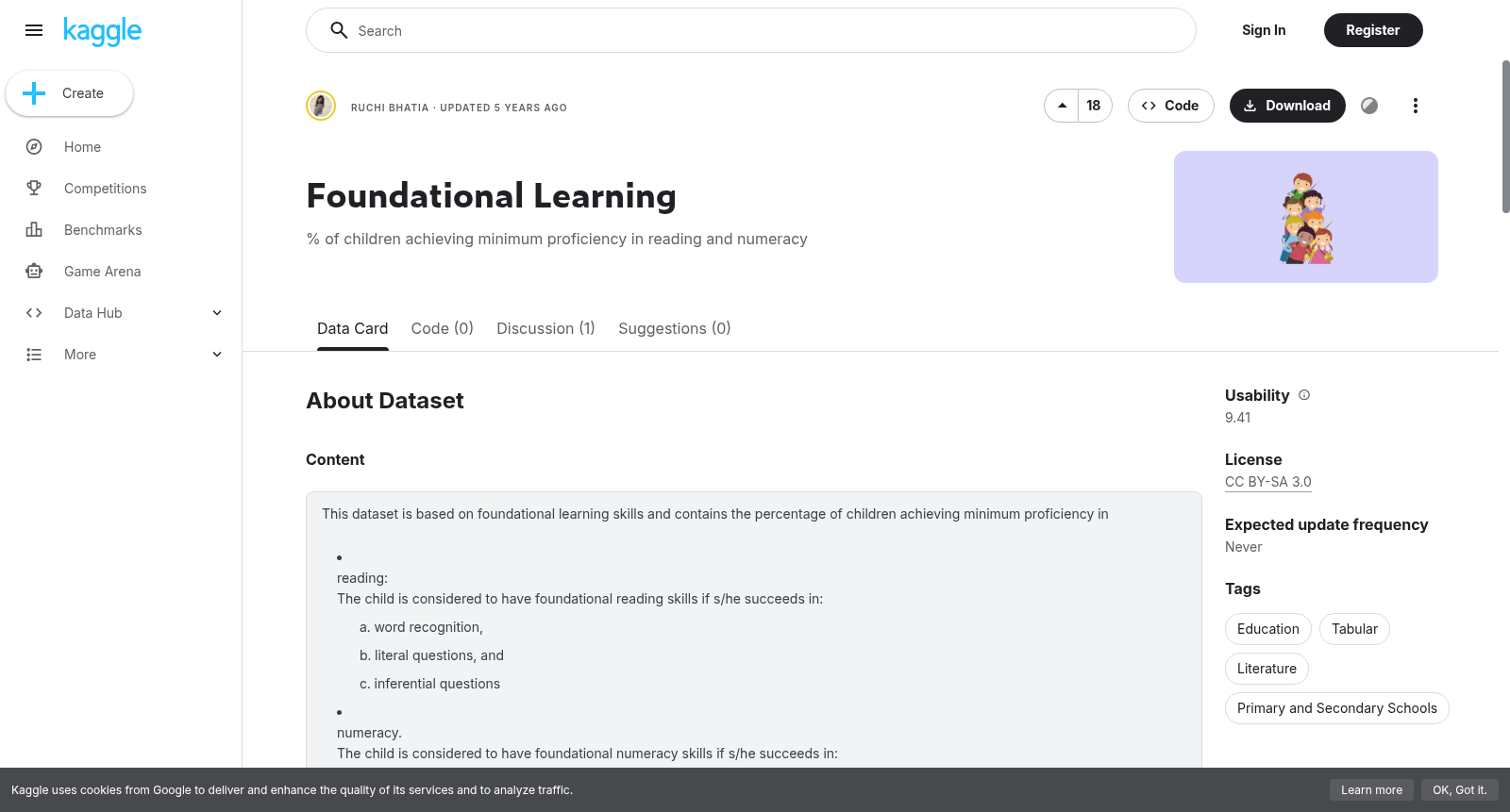 Foundational Learning 数据集图片