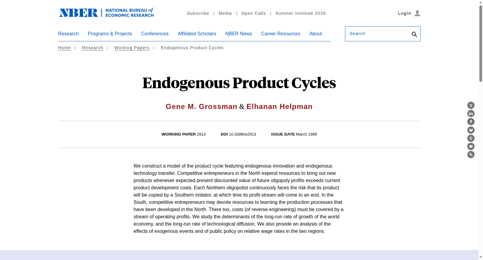 Endogenous Product Cycles 数据集图片