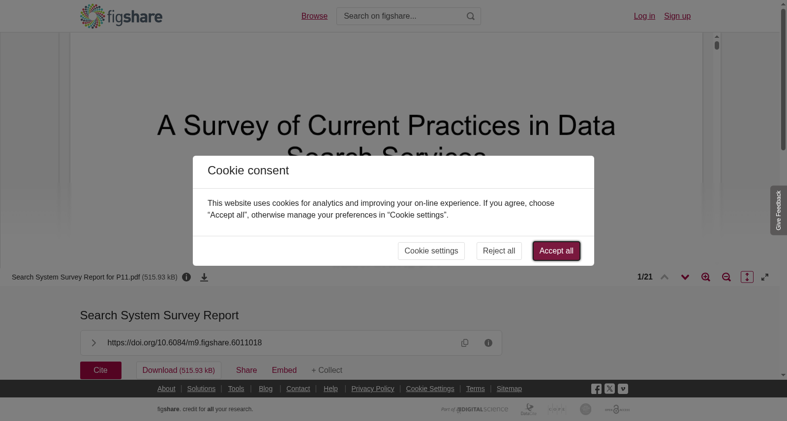 Search System Survey Report 数据集图片