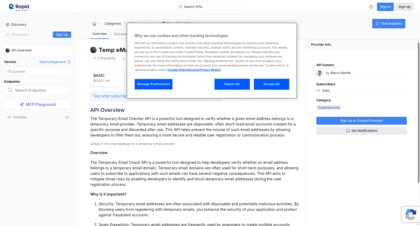 Temp eMail Checker 数据集图片