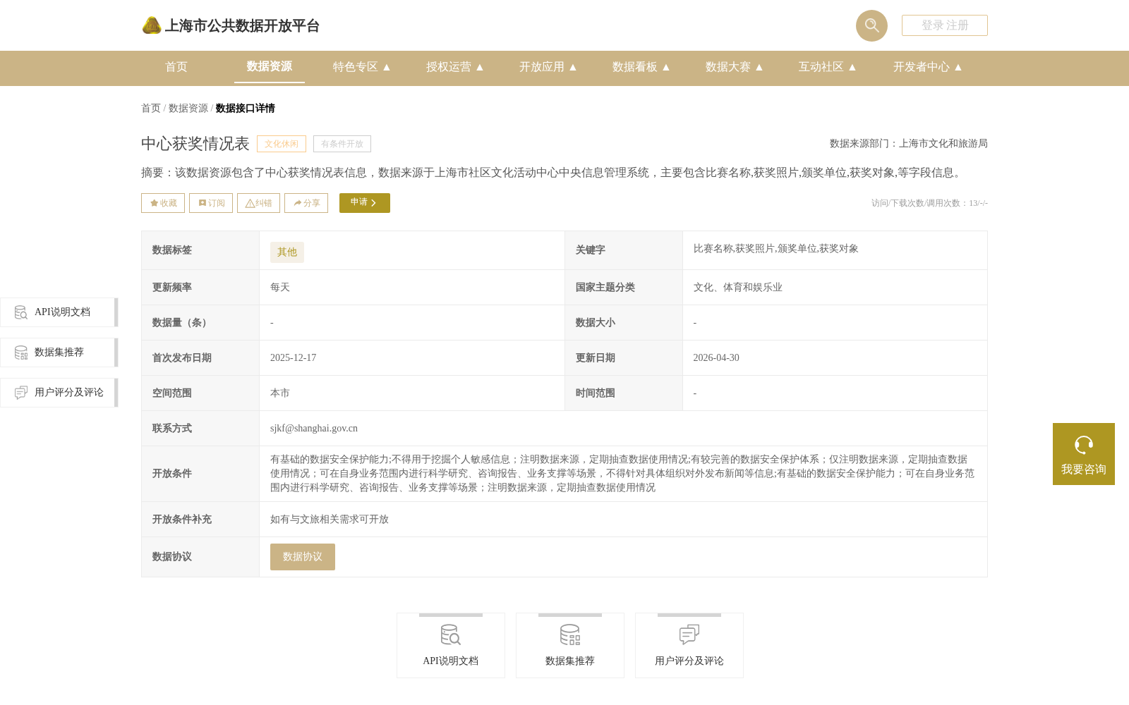 中心获奖情况表 数据集图片