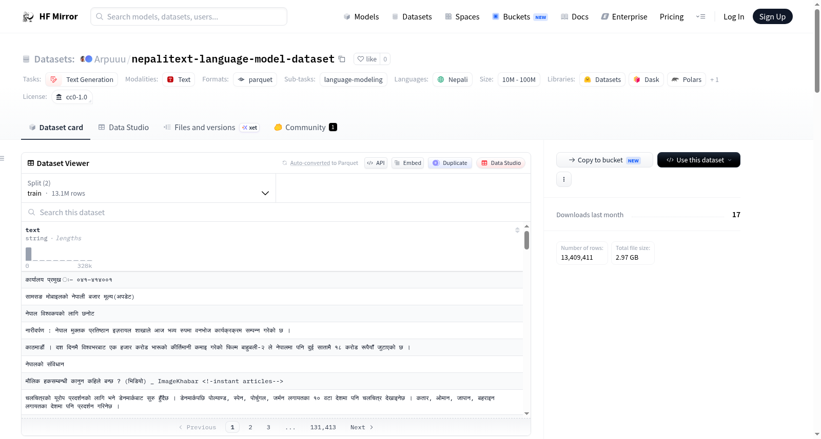 Arpuuu/nepalitext-language-model-dataset 数据集图片