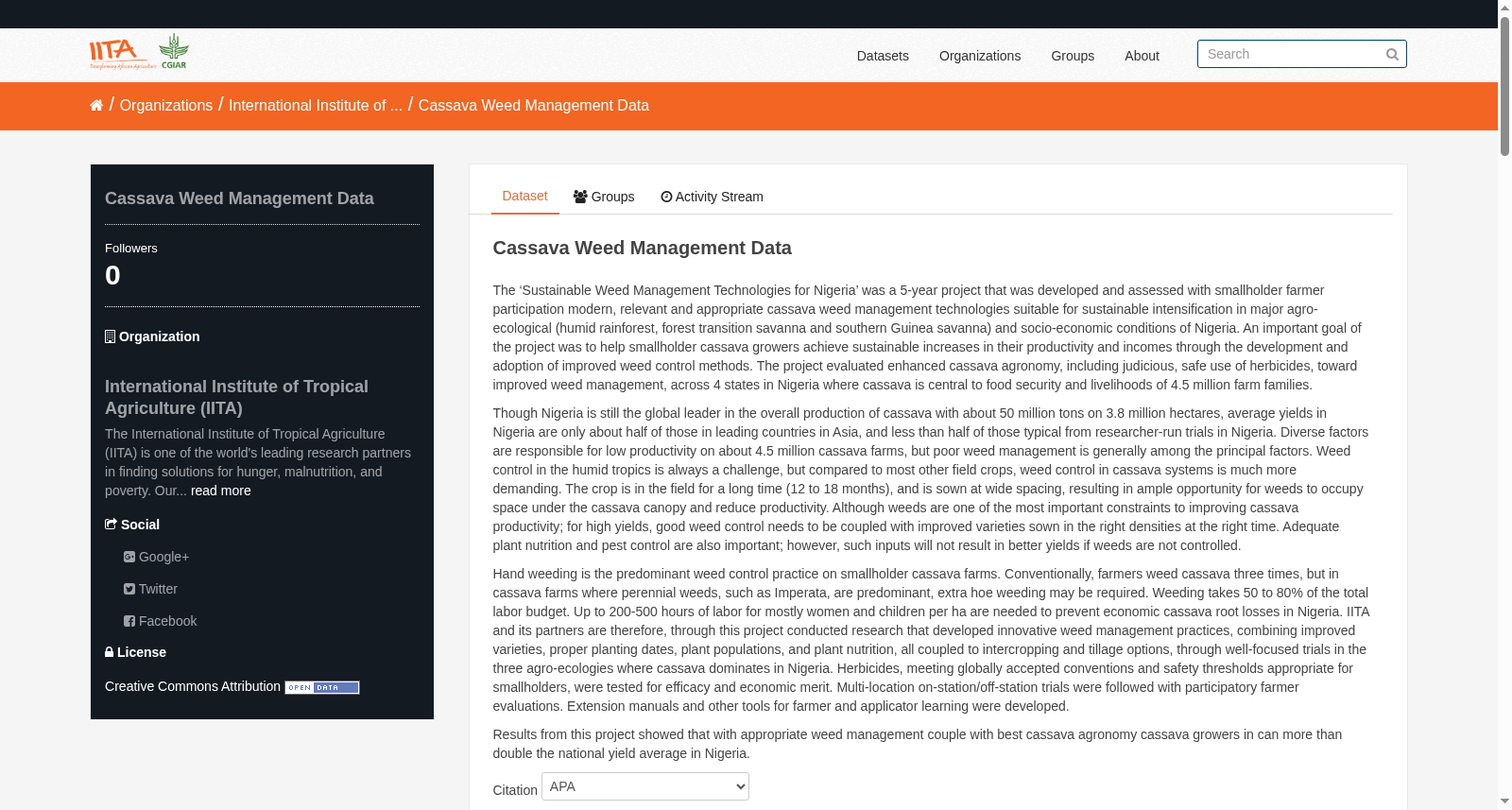 Cassava Weed Management Data 数据集图片