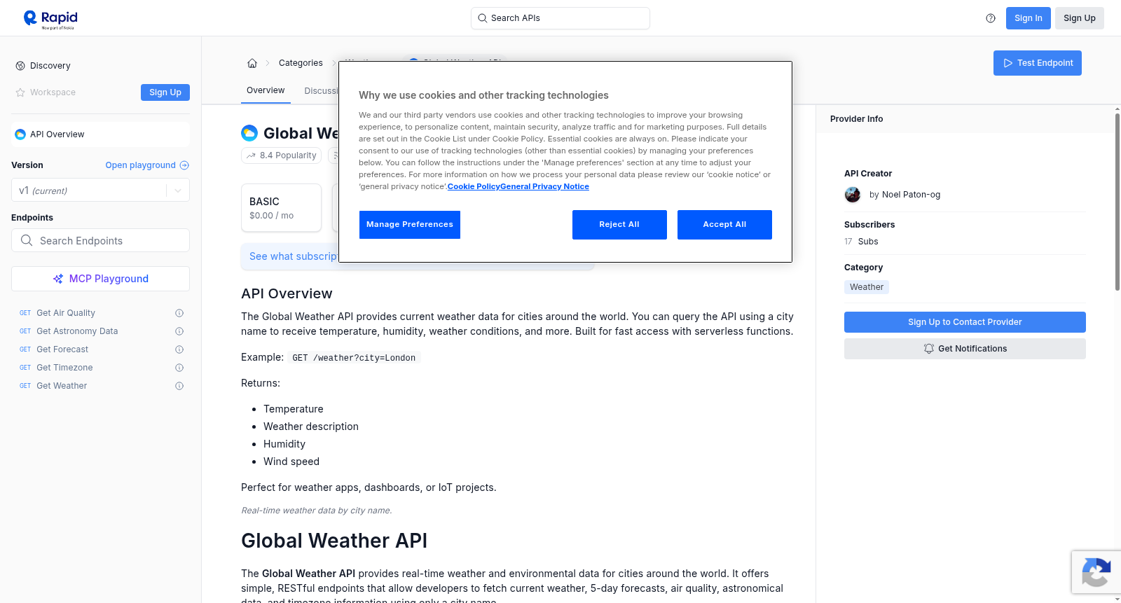 Global Weather API 数据集图片