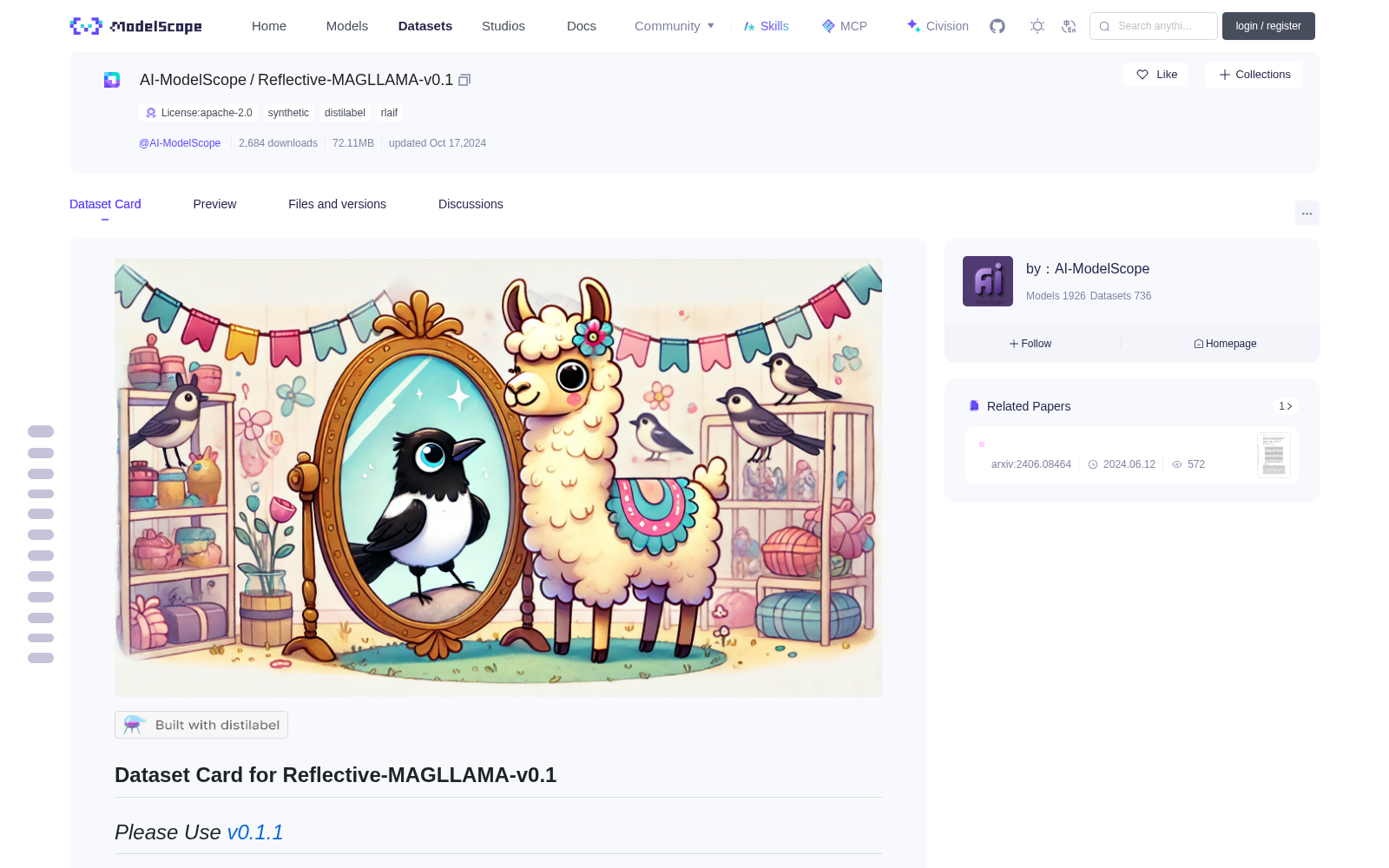 Reflective-MAGLLAMA-v0.1 数据集图片