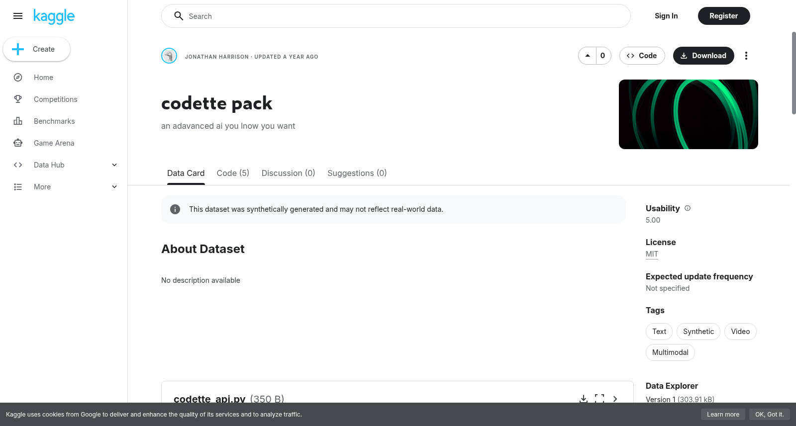 codette pack 数据集图片