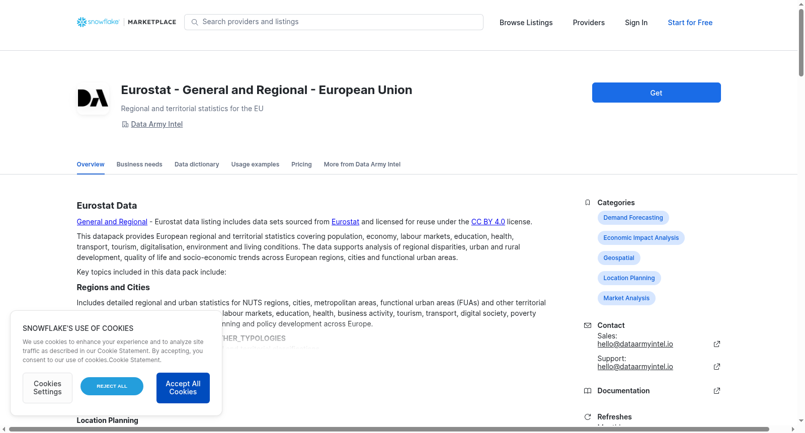 Eurostat - General and Regional - European Union 数据集图片