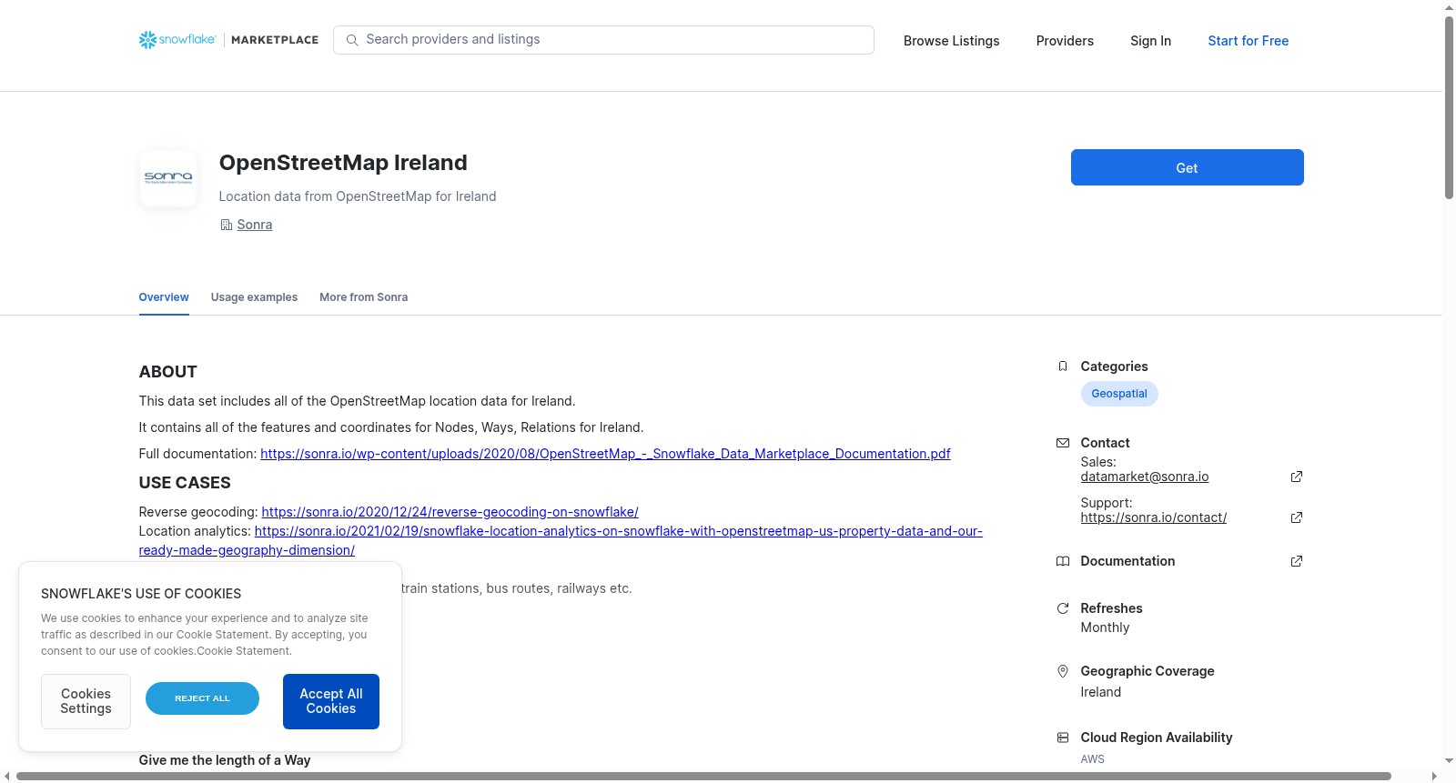 OpenStreetMap Ireland 数据集图片