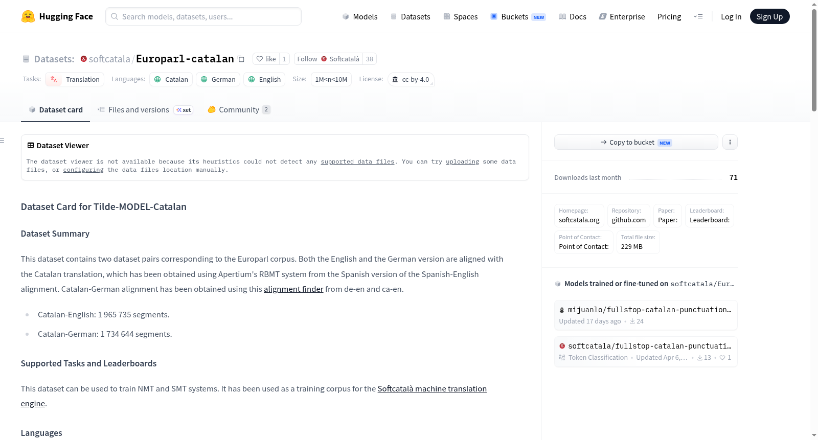 softcatala/Europarl-catalan 数据集图片