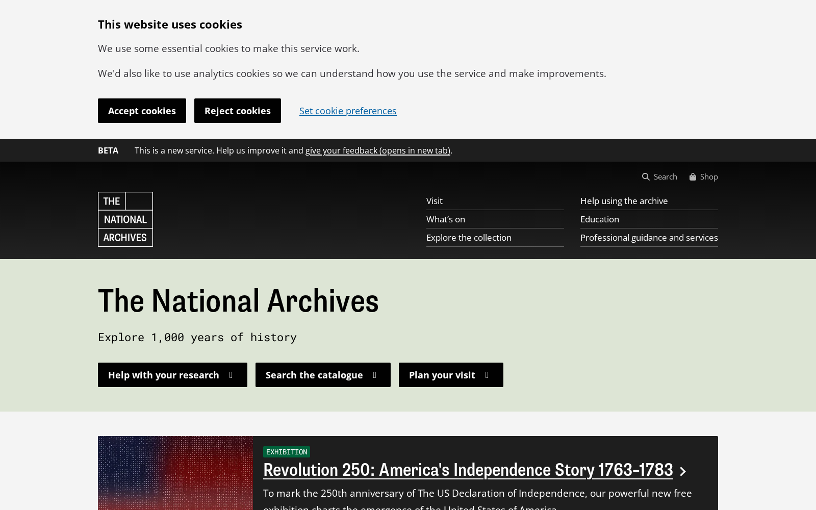 The National Archives UK 数据集图片