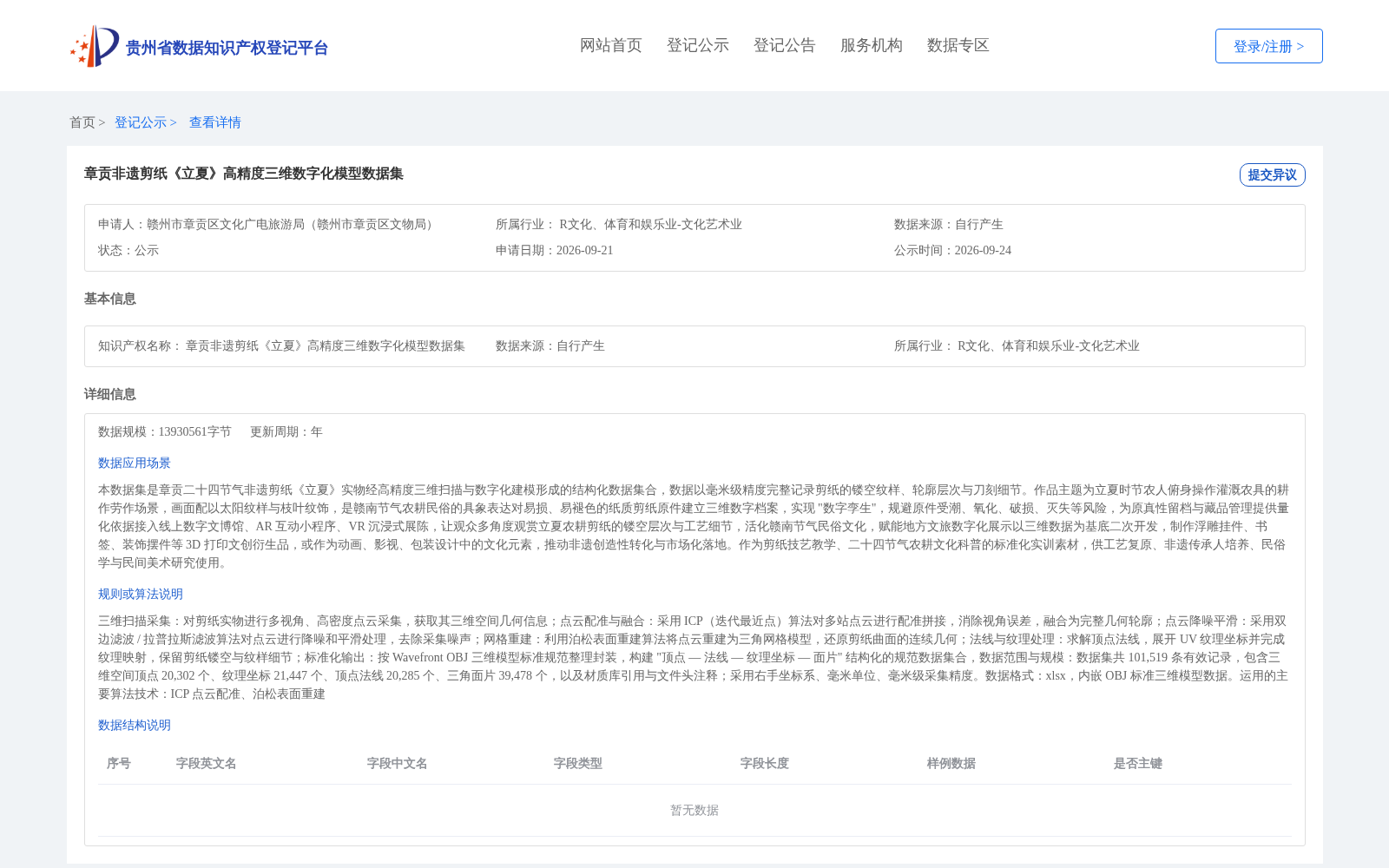 章贡非遗剪纸《立夏》高精度三维数字化模型数据集 数据集图片