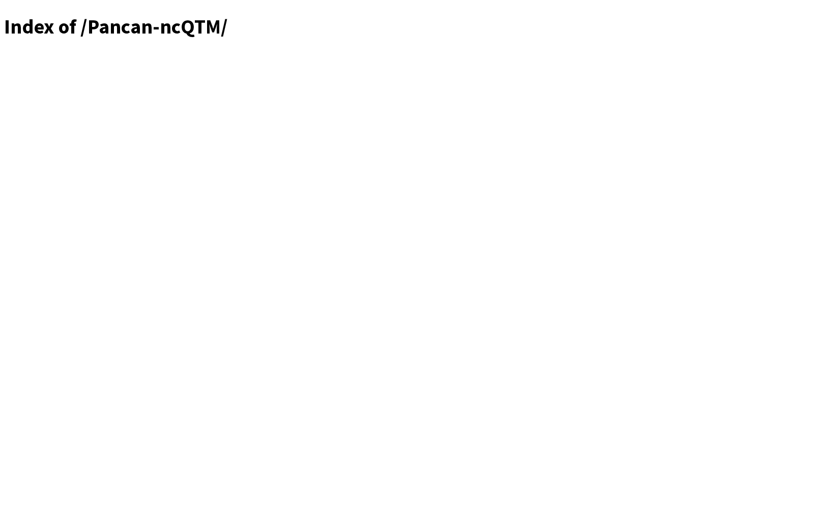 Pancan-ncQTM 数据集图片