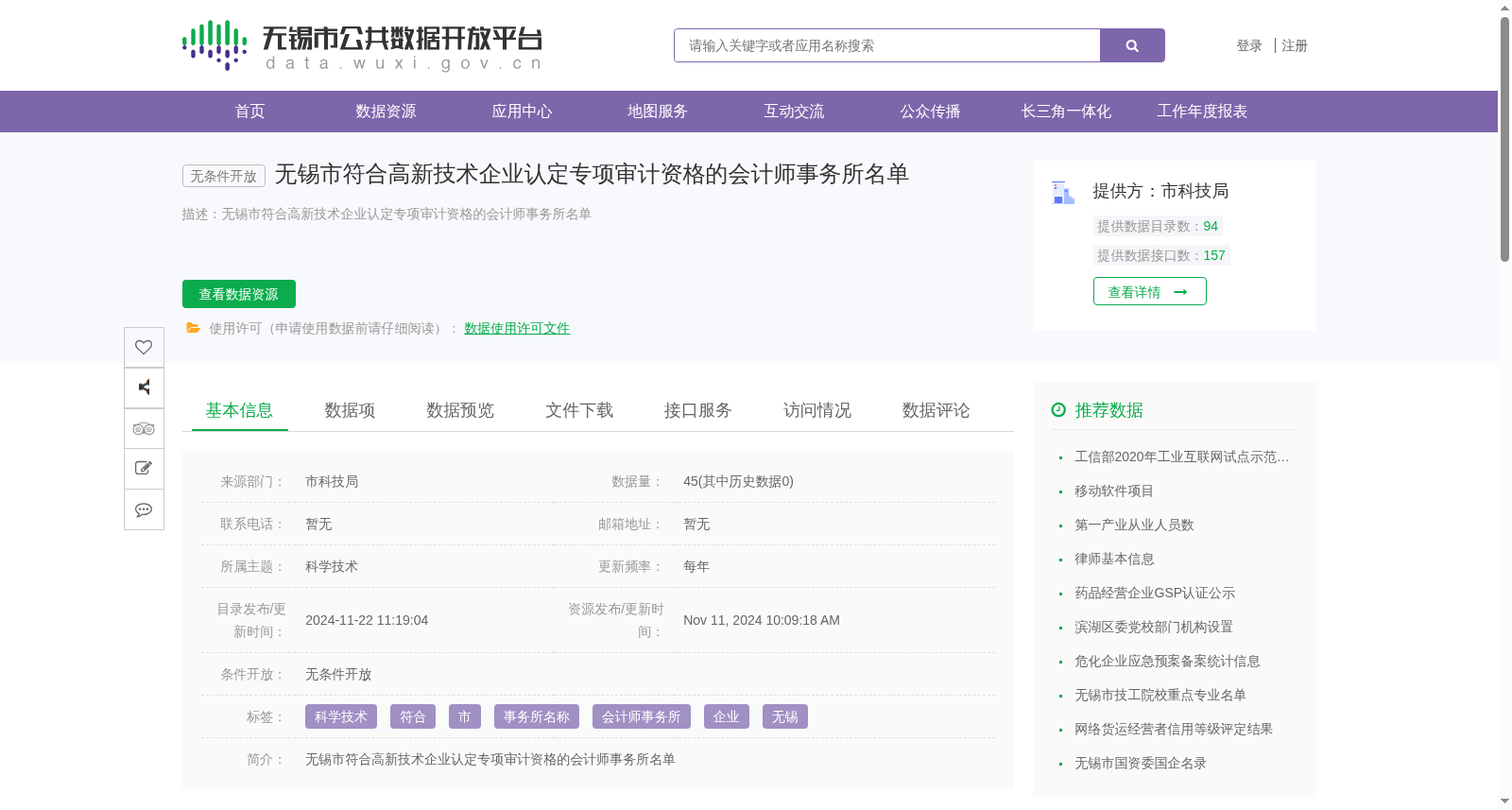 无锡市符合高新技术企业认定专项审计资格的会计师事务所名单 数据集图片