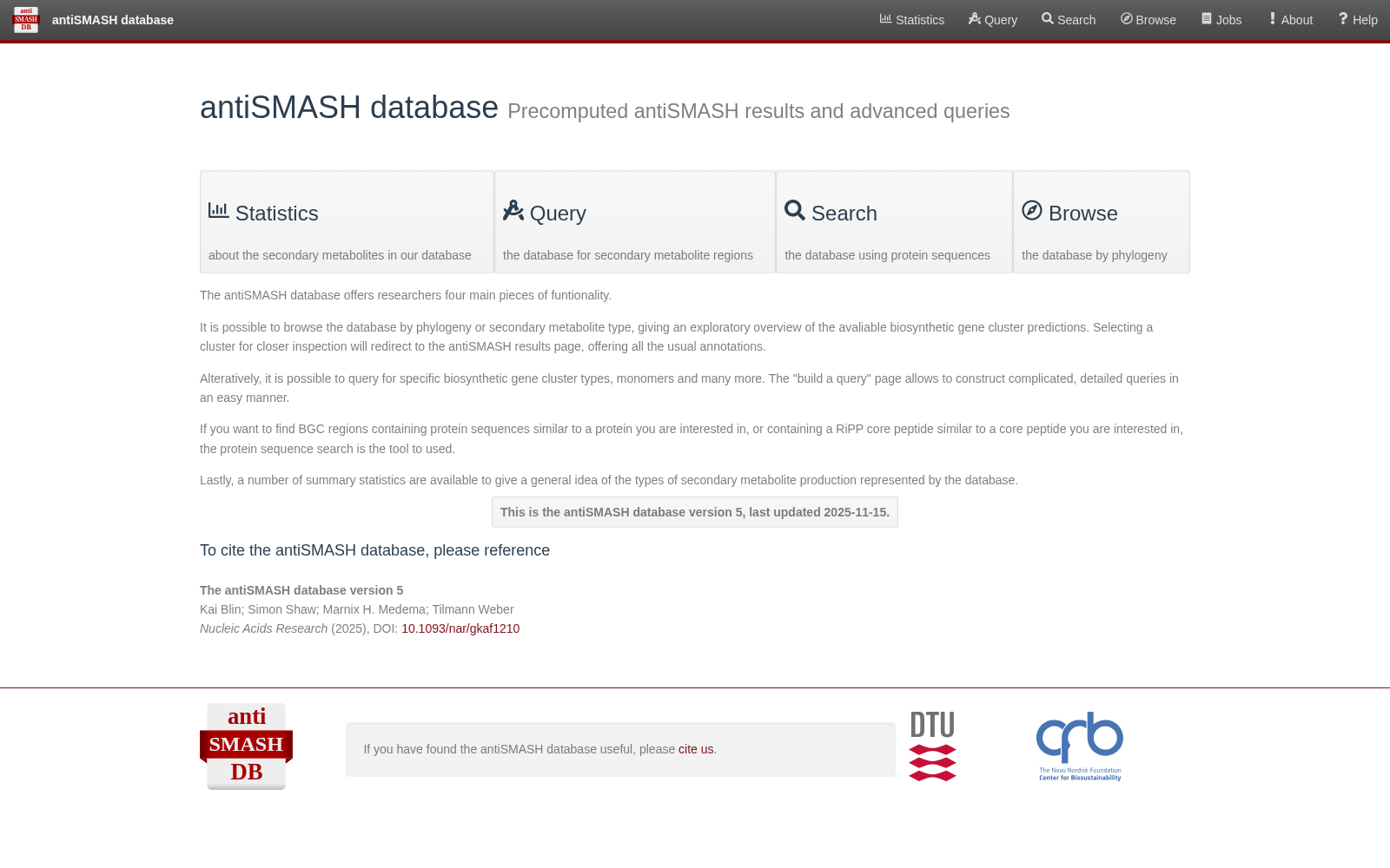 antibiotics & Secondary Metabolite Shell Database 数据集图片