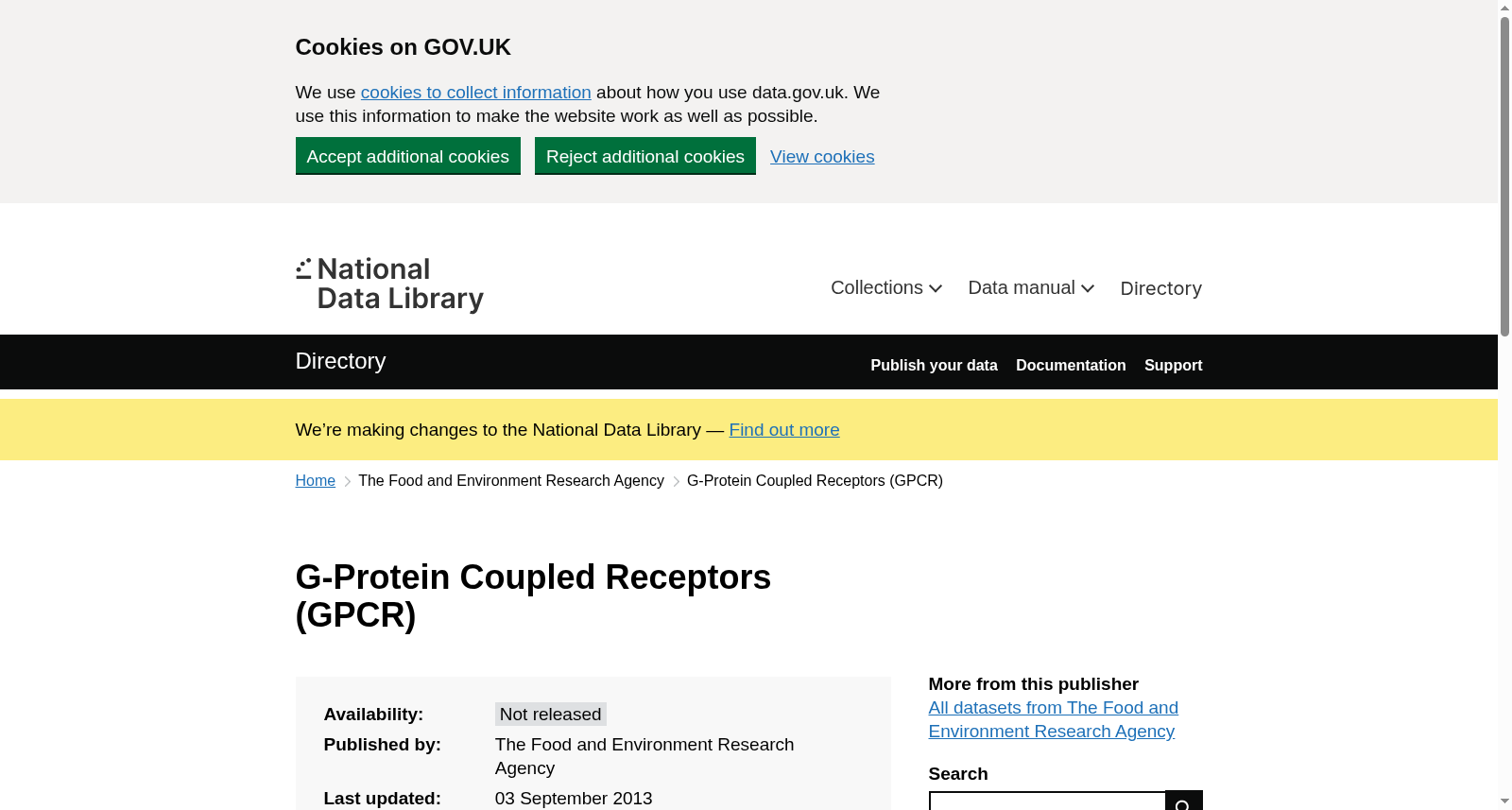 G-Protein Coupled Receptors (GPCR) 数据集图片
