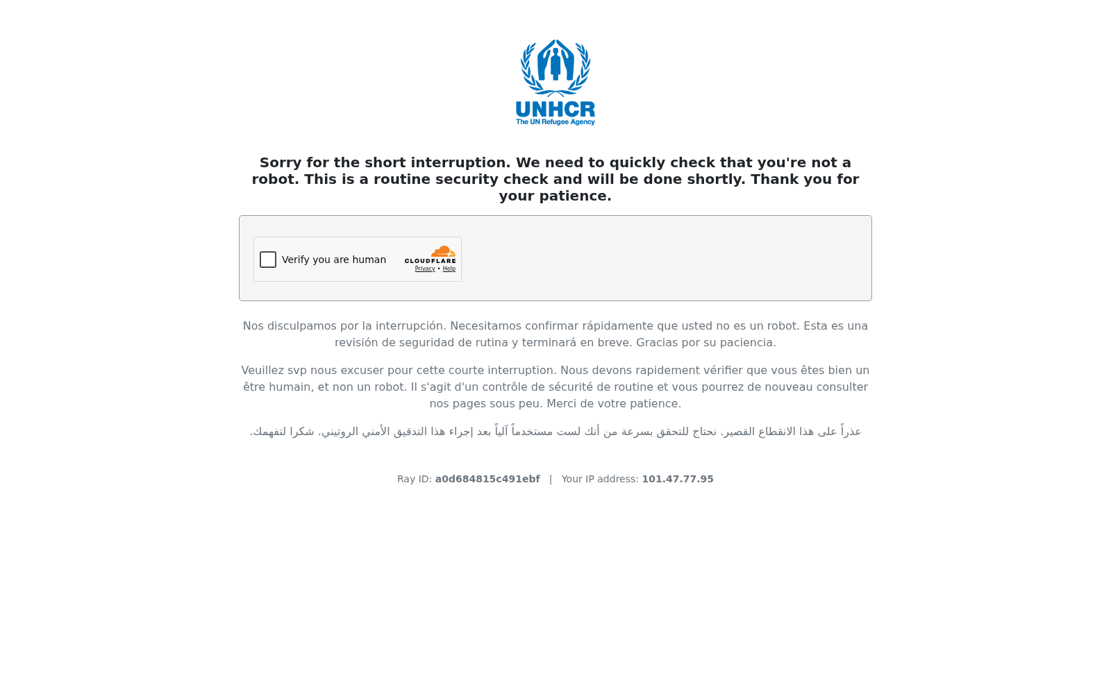 UNHCR Refugee Data Finder 数据集图片