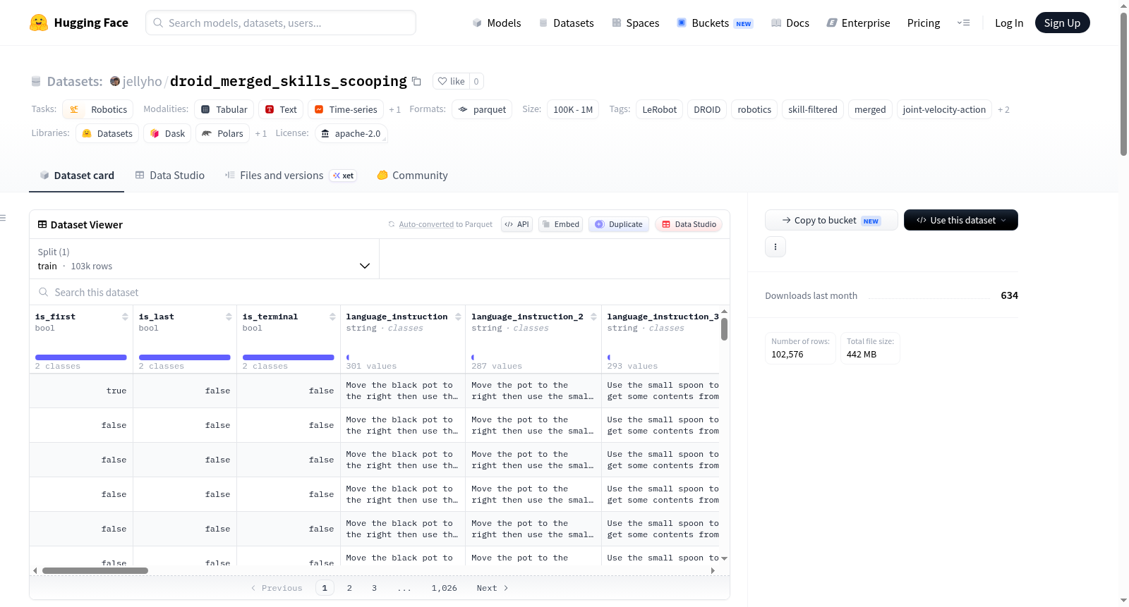 jellyho/droid_merged_skills_scooping 数据集图片