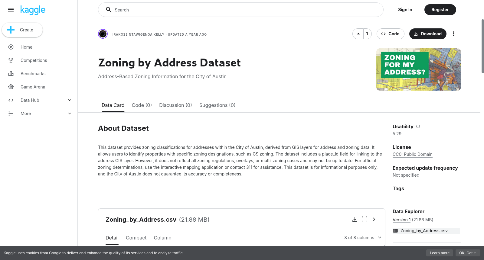 Zoning by Address Dataset 数据集图片
