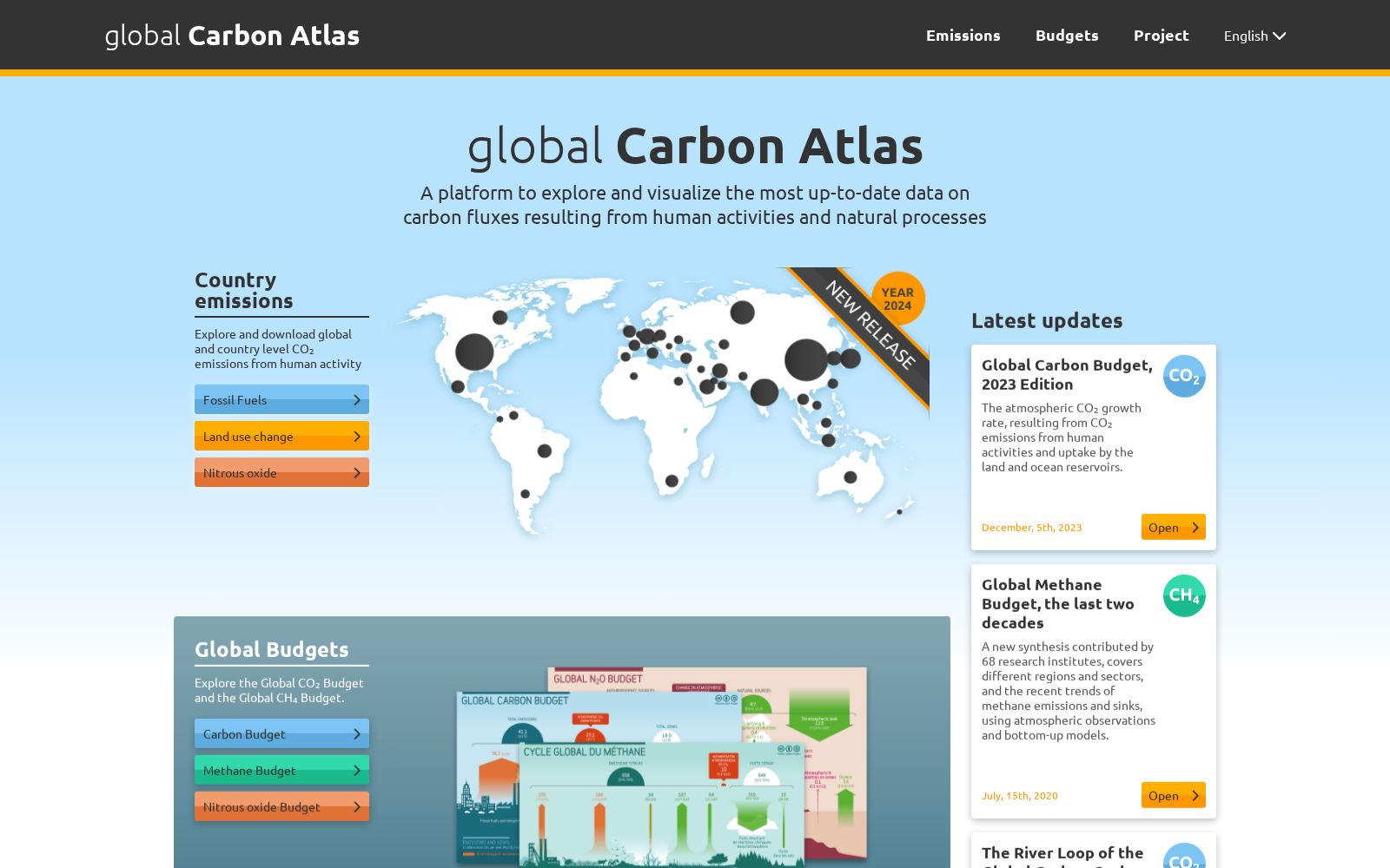 Global carbon atlas 数据集图片