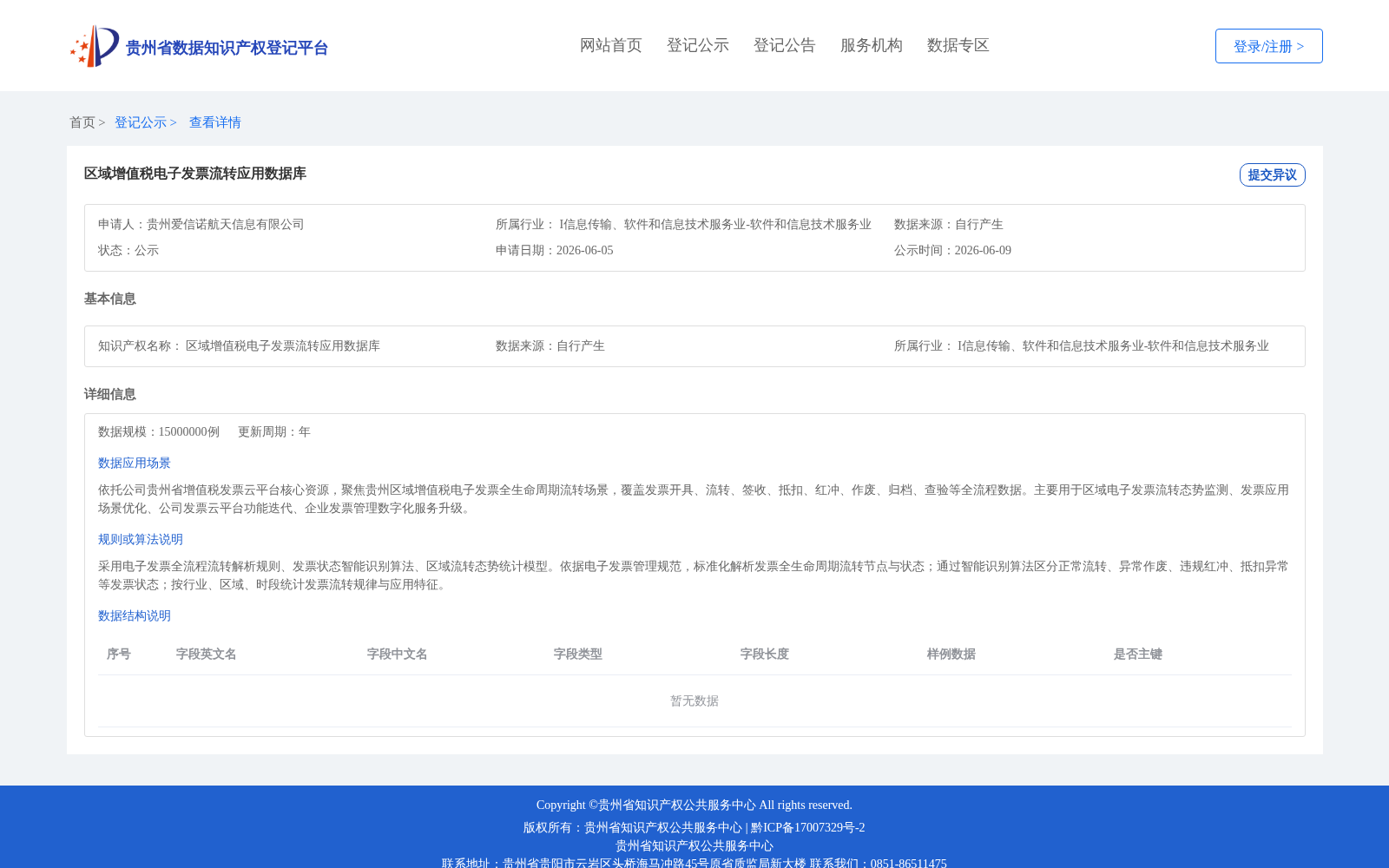 区域增值税电子发票流转应用数据库 数据集图片