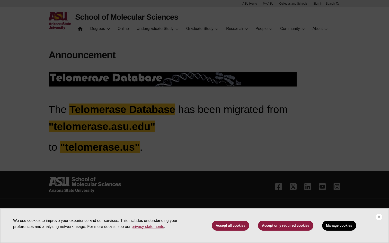 Telomerase Database 数据集图片
