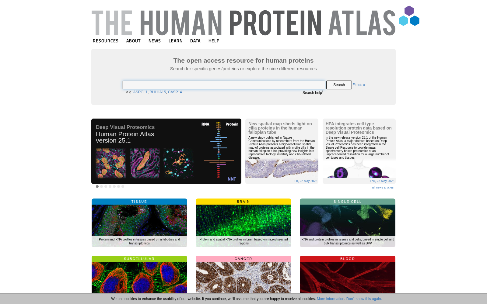 The Human Protein Atlas 数据集图片