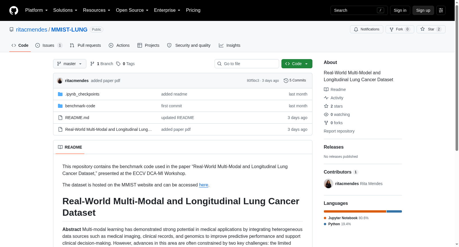 Real-World Multi-Modal and Longitudinal Lung Cancer Dataset 数据集图片