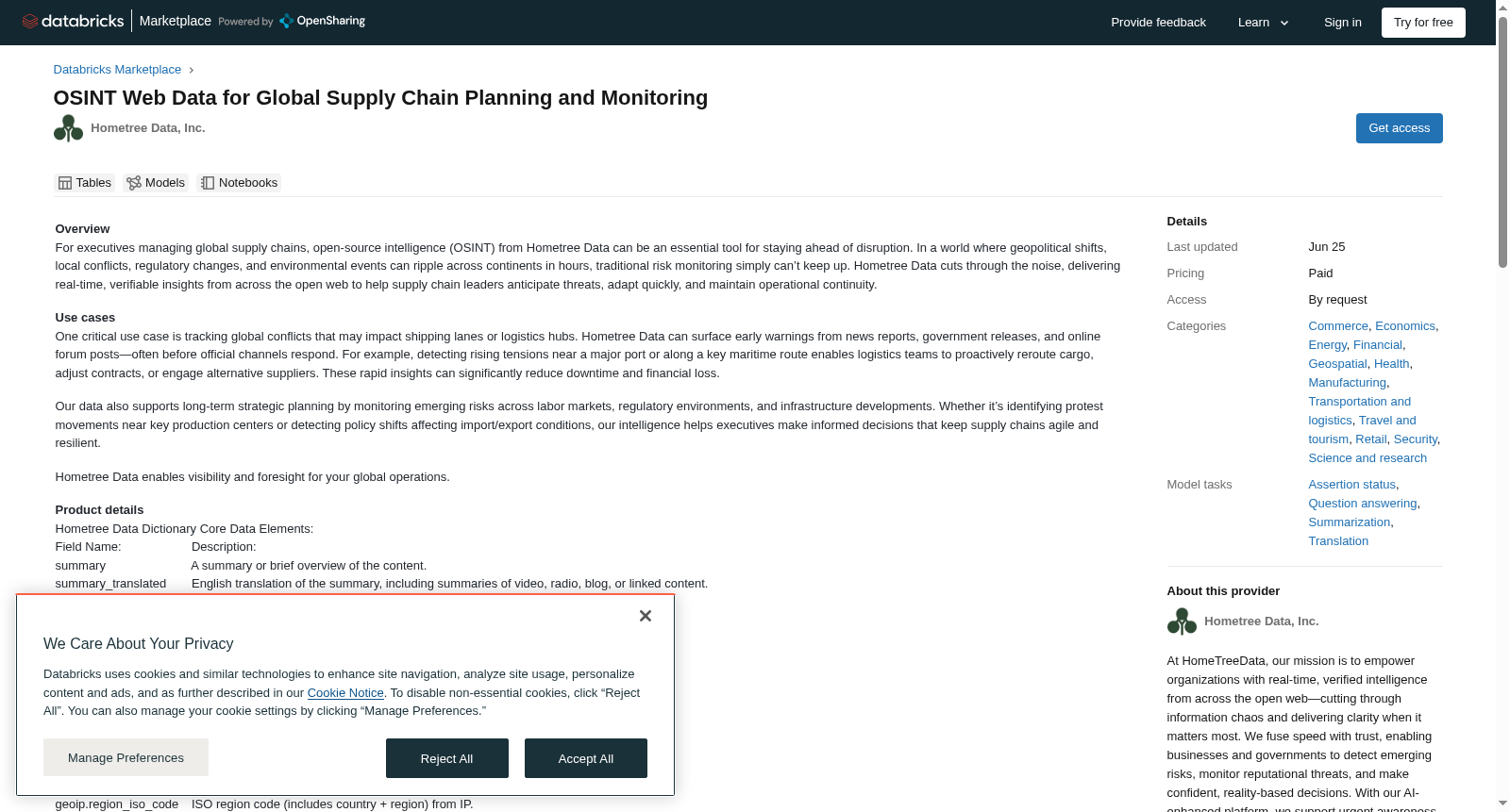 OSINT Web Data for Global Supply Chain Planning and Monitoring 数据集图片