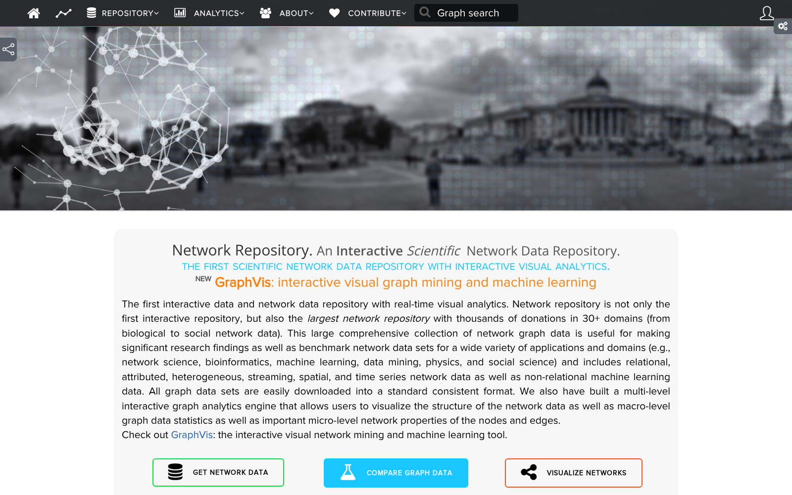 Network Repository 数据集图片