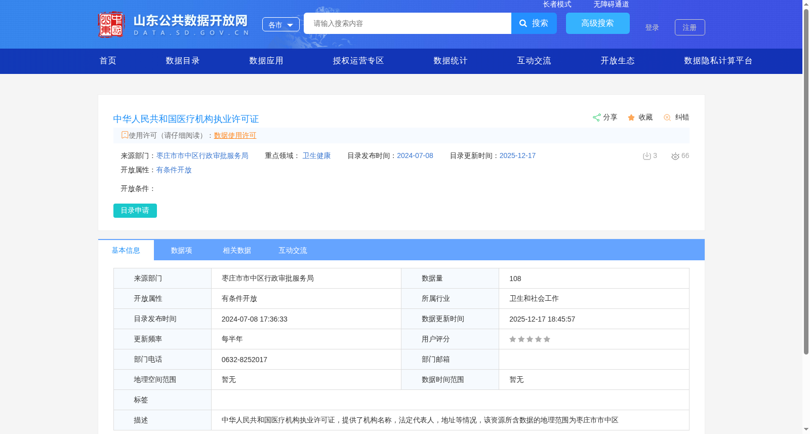 中华人民共和国医疗机构执业许可证 数据集图片
