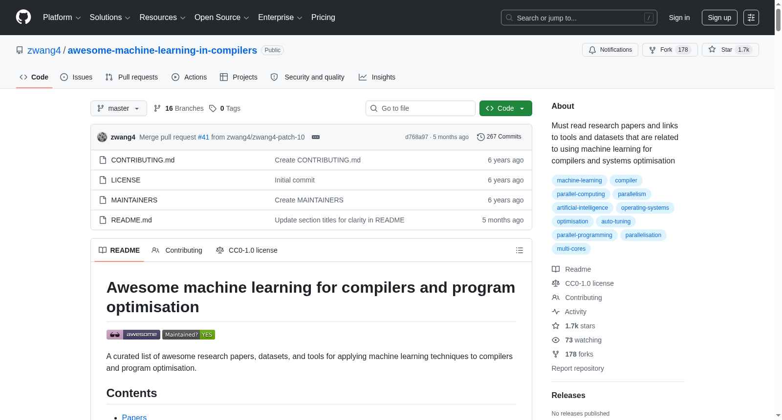 awesome-machine-learning-in-compilers 数据集图片