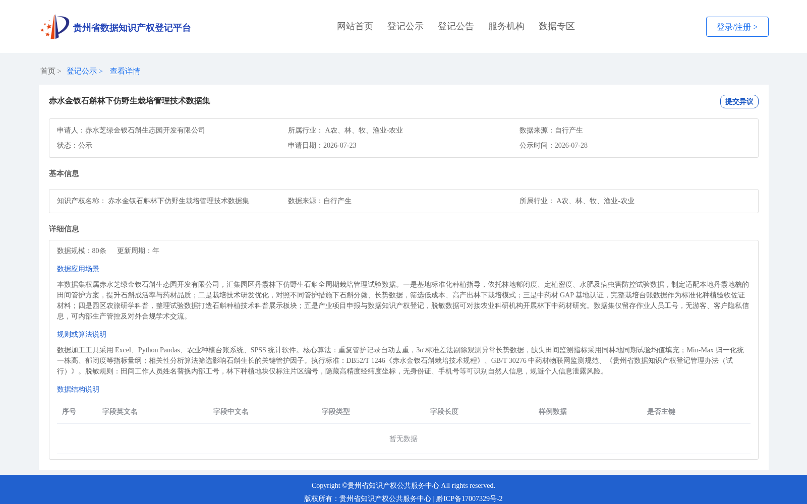 赤水金钗石斛林下仿野生栽培管理技术数据集 数据集图片