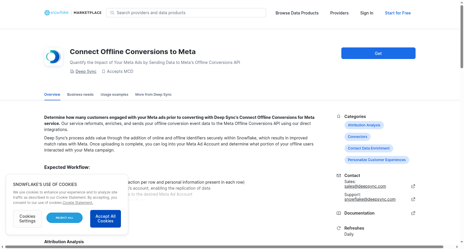 Connect Offline Conversions to Meta 数据集图片