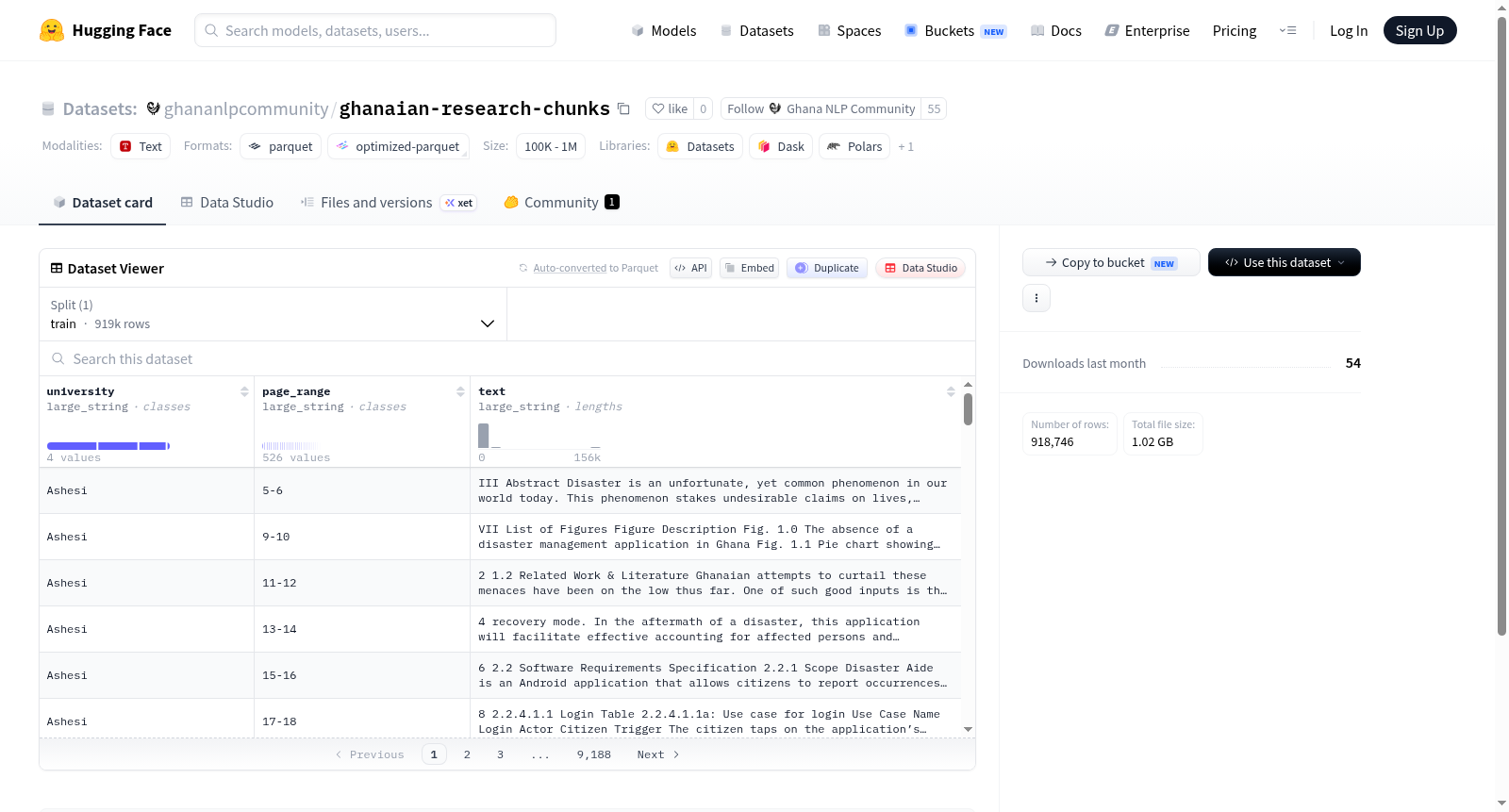 ghananlpcommunity/ghanaian-research-chunks 数据集图片