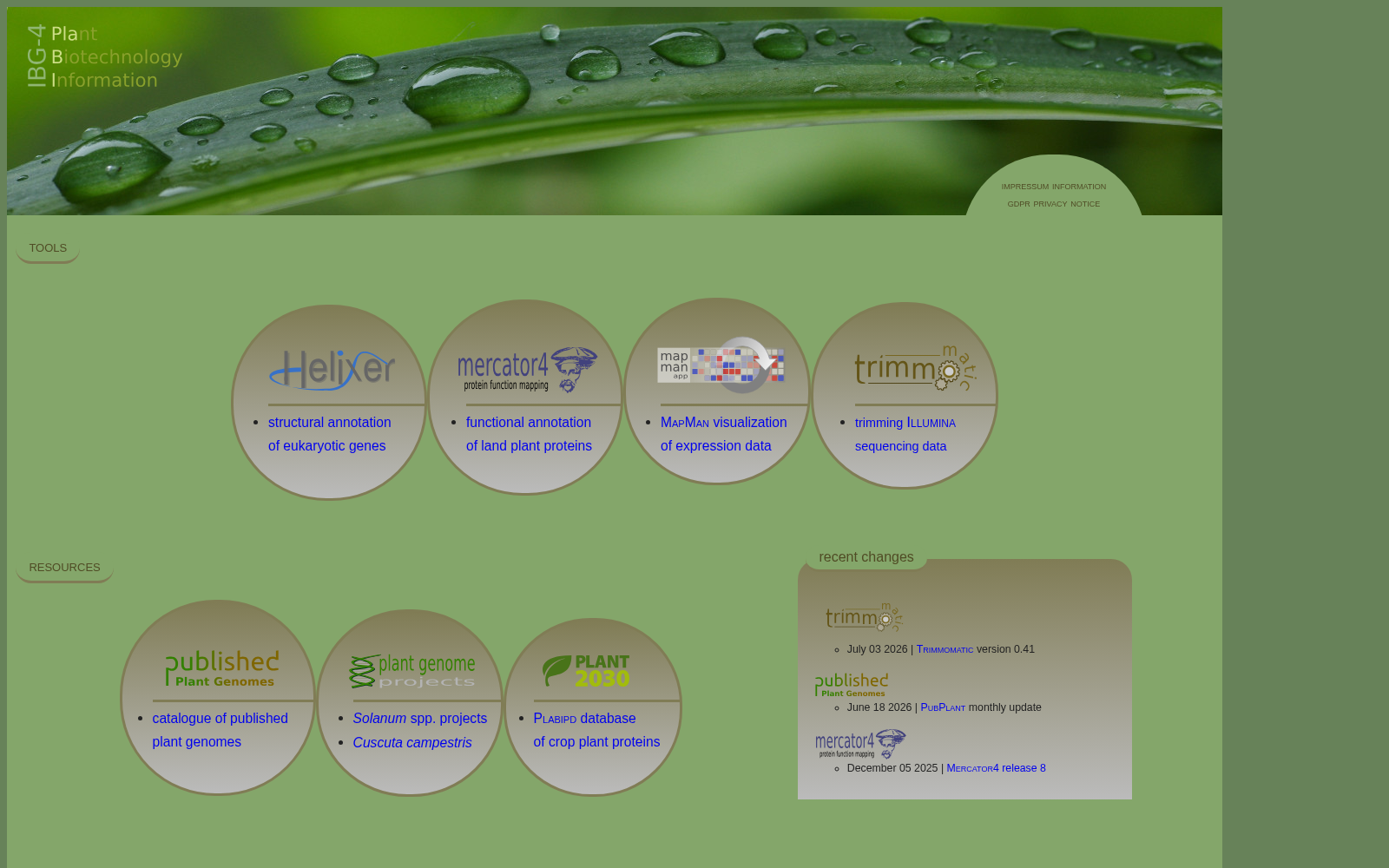 Plant Biotechnology Information Primary Database 数据集图片
