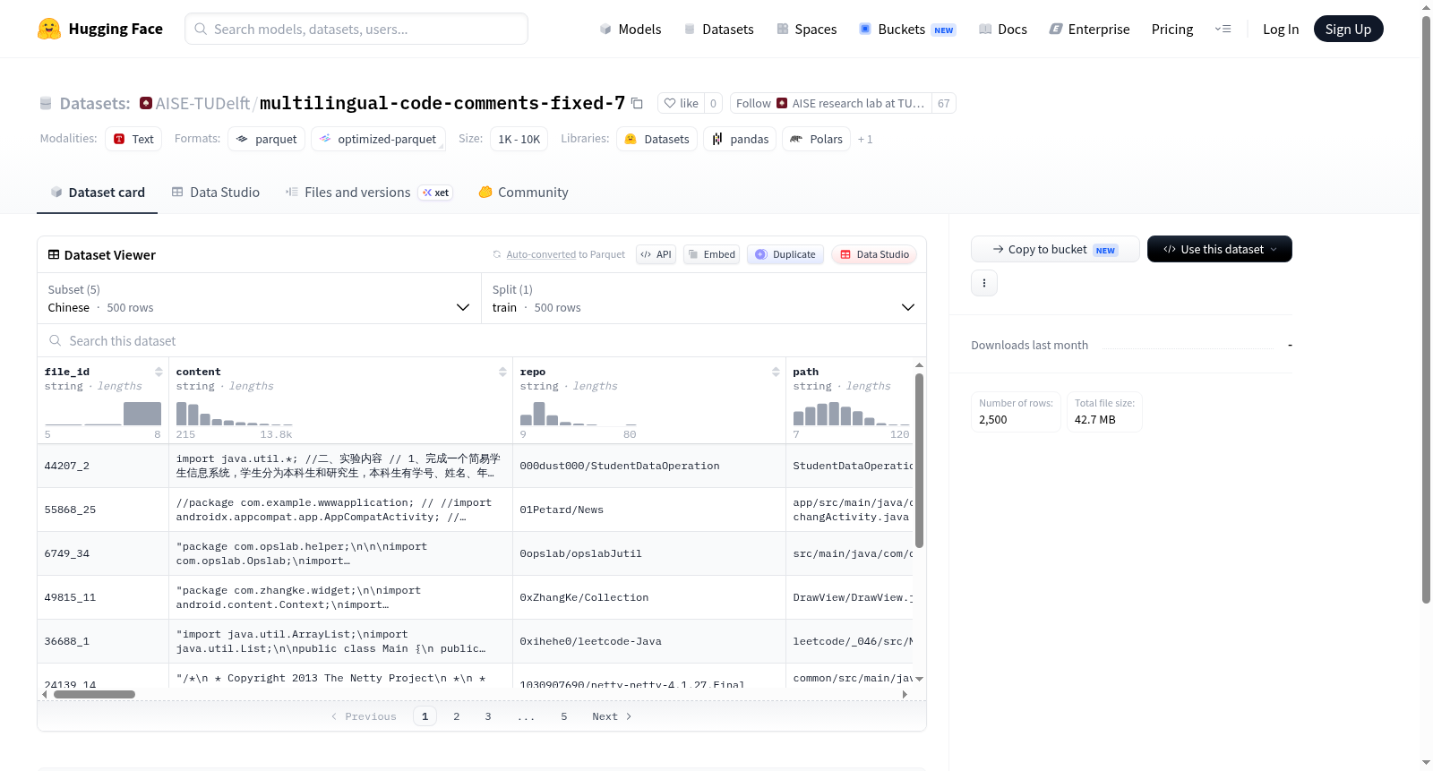 multilingual-code-comments-fixed-7 数据集图片