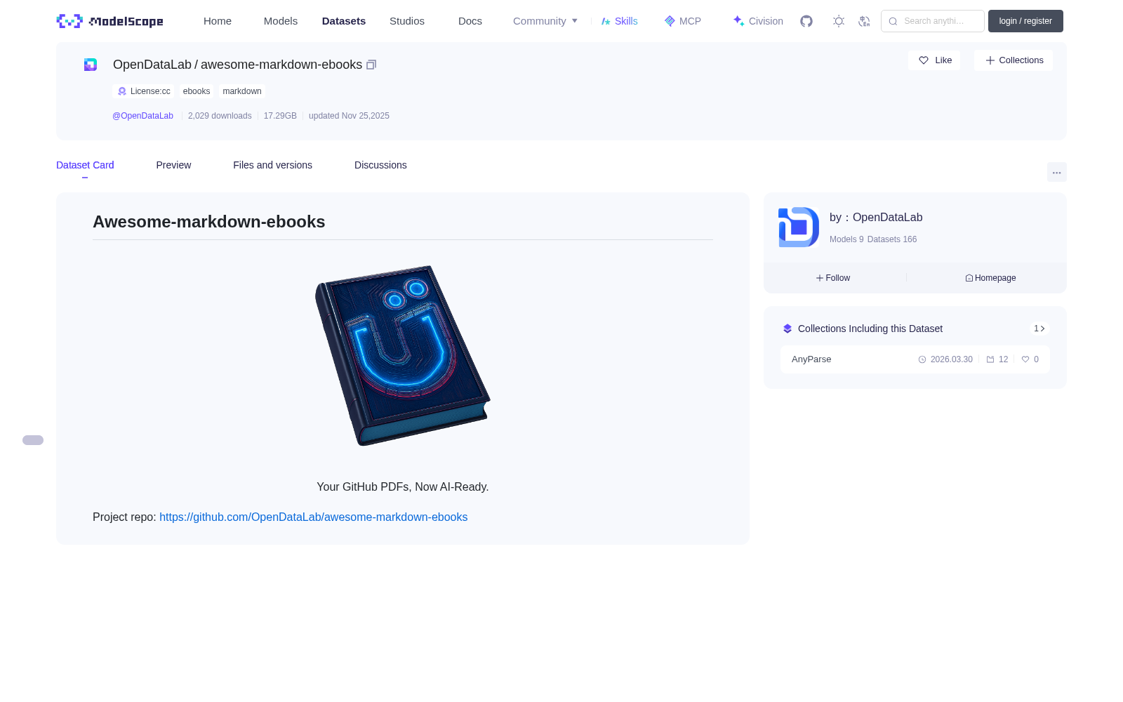 awesome-markdown-ebooks 数据集图片