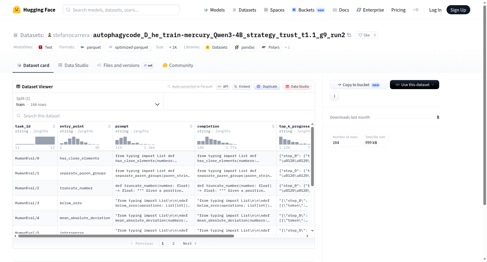 stefanocarrera/autophagycode_D_he_train-mercury_Qwen3-4B_strategy_trust_t1.1_g9_run2 数据集图片