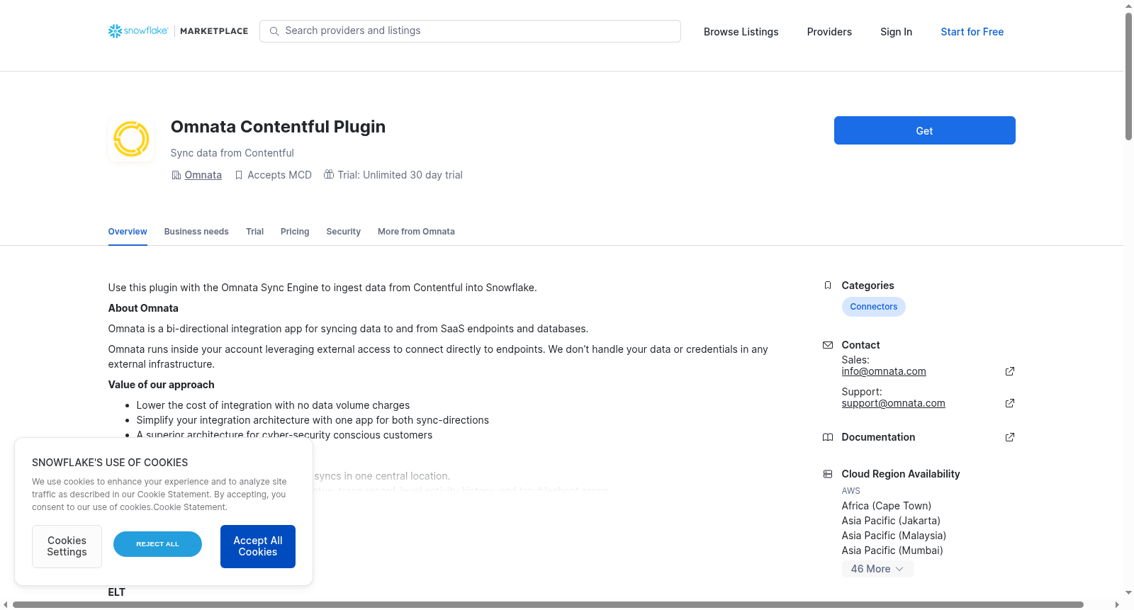 Omnata Contentful Plugin 数据集图片