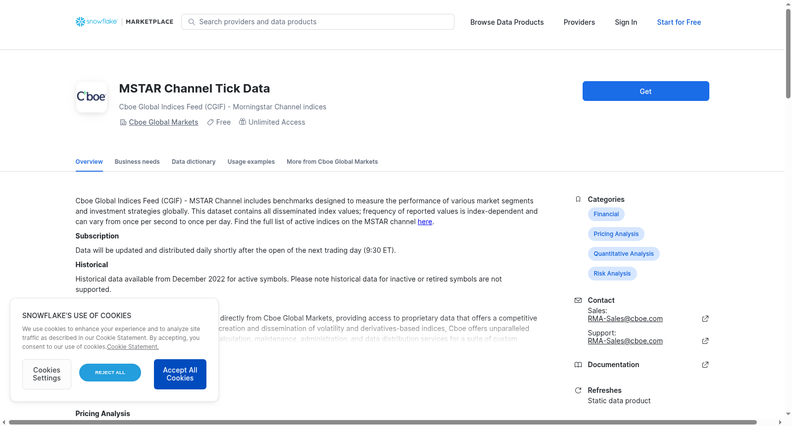 MSTAR Channel Tick Data 数据集图片