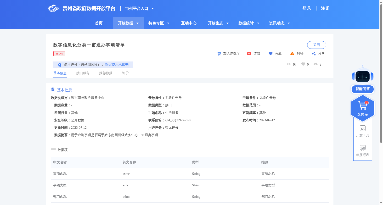 数字信息化分类一窗通办事项清单 数据集图片