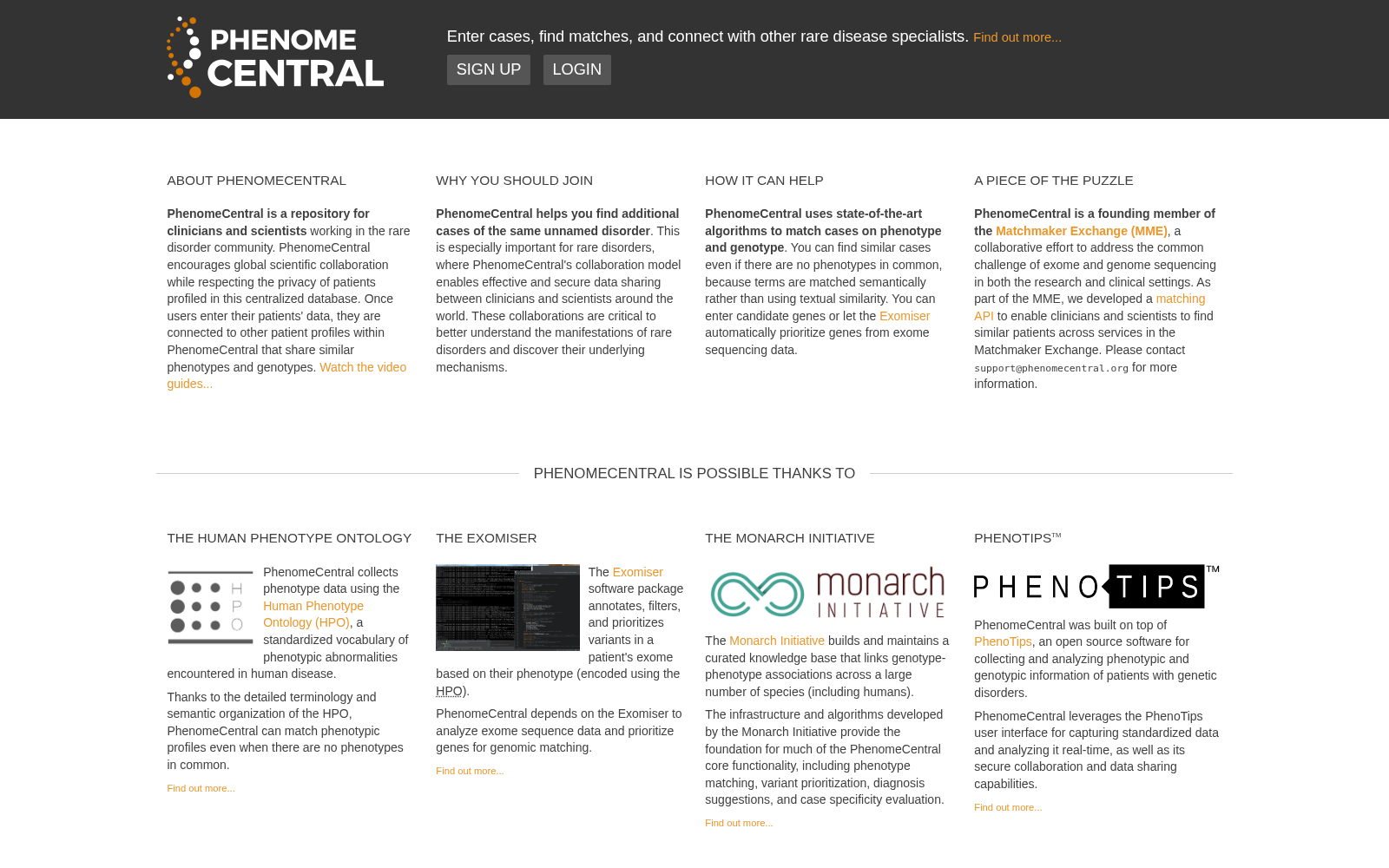 phenomecentral 数据集图片
