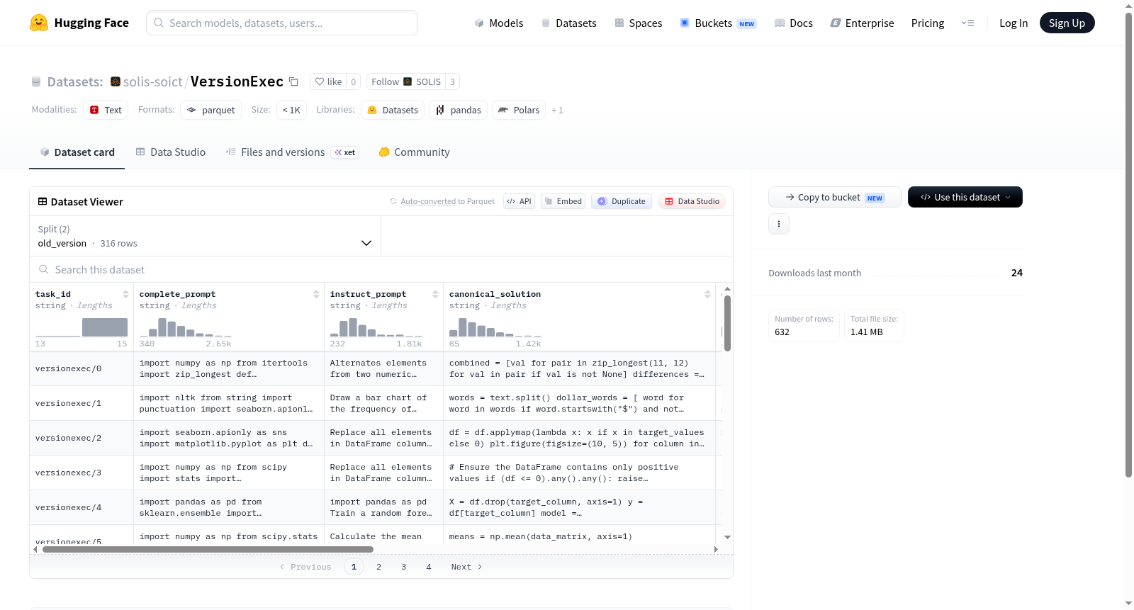 VersionExec 数据集图片